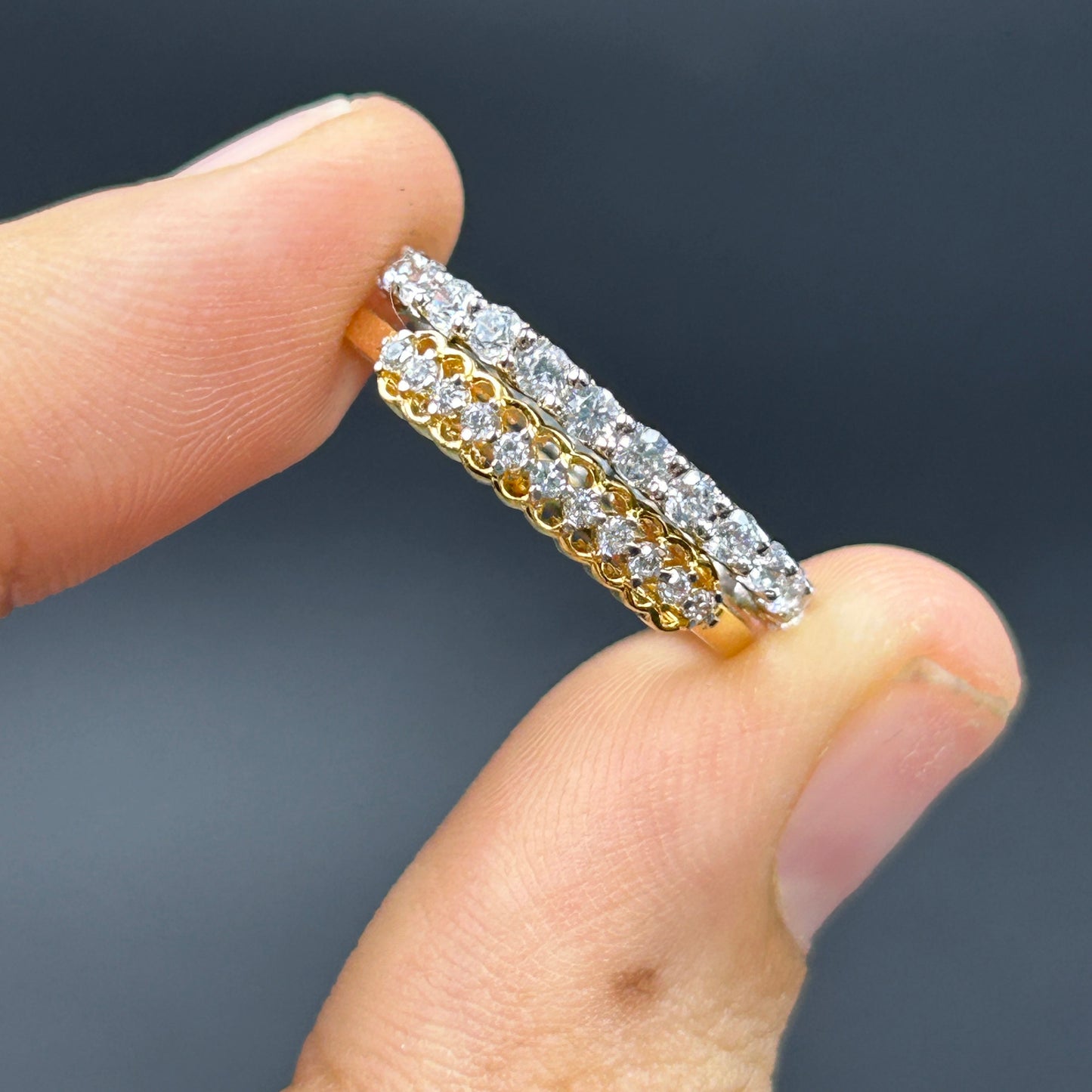 Sterling Silver Women's Ring Set