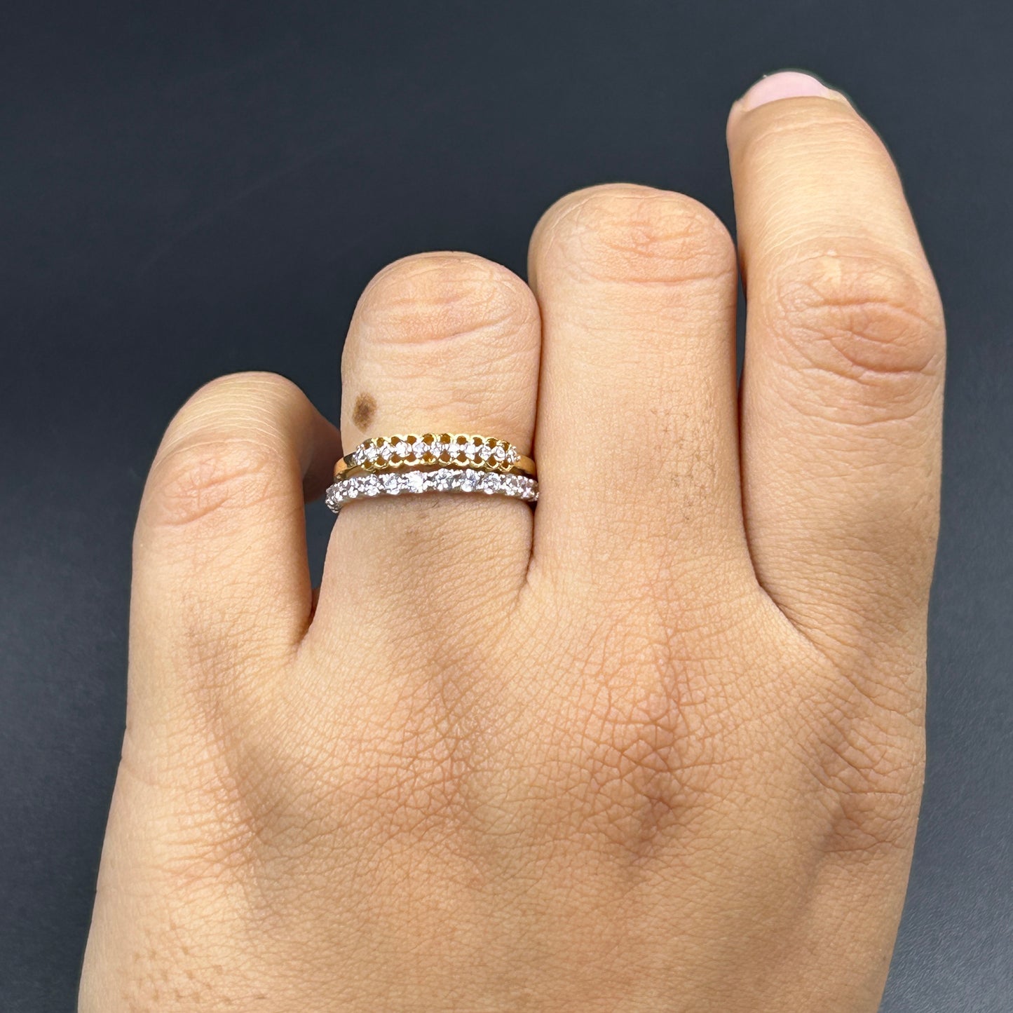 Sterling Silver Women's Ring Set