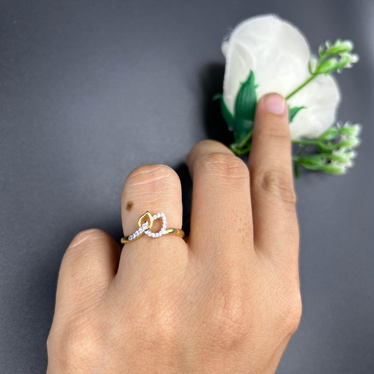 Leaf Ring - Sterling Silver