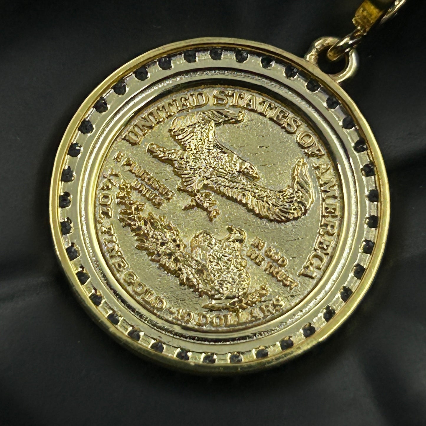 Liberty Coin Pendant and Chain - Pure Silver