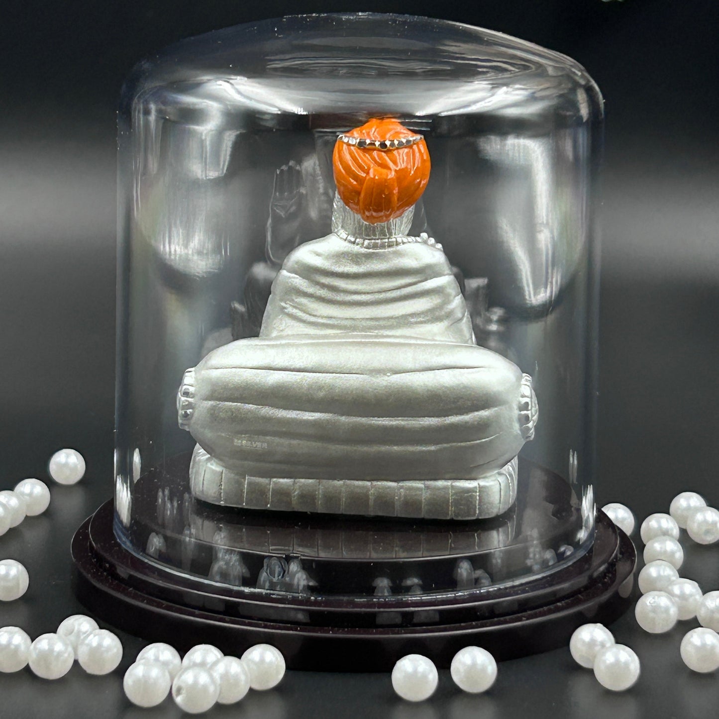 Gurunanak Waheguru 999 Silver Murti